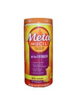 Metamucil Fiber 4-In-1 30.4oz (72 TBSP) Orange w/Real Sugar Exp. 3/24 Di... - £17.12 GBP