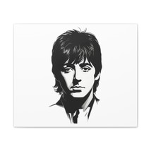 Personalized Canvas Art: 100% Polyester with Vibrant Paul McCartney Portrait - £19.71 GBP+