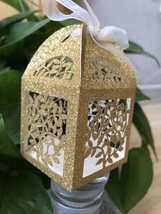 100pcs Wedding gift Box,Laser Cut chocolate Gift Packaging Boxes,Wedding... - $48.00