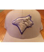 TORONTO BLUE JAYS Gray "Crown Top" MLB Hat Strap Back 47 Brand OSFM NWT ... - $13.61