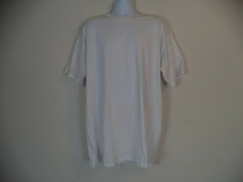 Men&#39;s White Cottonnet Supreme Crew Neck Shirt. 3XL. 100% Cotton. - $24.38 CAD