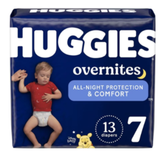 Huggies OverNites Nighttime Baby Diapers13.0ea - £19.22 GBP