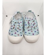 New Cat &amp; Jack Toddler Size 8 Rory Sneaker Green Butterfly Slip On - €7,71 EUR