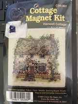 Cross My Heart Cottage Magnet Kit HANWELL COTTAGE CSK-302 Cross Stitch Kit - $6.00