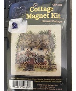 Cross My Heart Cottage Magnet Kit HANWELL COTTAGE CSK-302 Cross Stitch Kit - £4.78 GBP