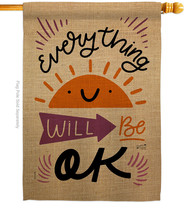 Everything Ok House Flag Inspirational 28 X40 Double-Sided Banner - £29.54 GBP