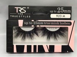 TRS TRUE MINK LASHES LUXURY 3D LASHES # 923 M LIGHT &amp; SOFT AS A FEATHER - £3.91 GBP
