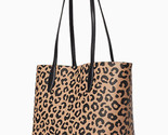 NWB Kate Spade Arch Leopard Leather Tote Animal Cheetah K8466 Leopardo G... - £130.17 GBP