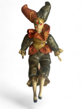 VTG Sugar Loaf Mardi Gras Court Jester 18-In - £7.09 GBP