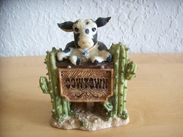 1992 Ganz Cowtown “ Bull Masterson” Figurine  - £11.19 GBP