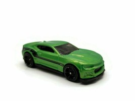 Hot Wheels 2017 Camaro ZL1 1:64 Scale Toy Muscle Mania Vehicle 2018 Mattel Green - £9.77 GBP