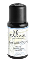 Ellia Pay Attention Essential Oil 100 % Pure Theraputic Grade Open Your Senses - £23.91 GBP