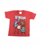 Cartoon Network Adventure time Yeahuh Kids Youth T-Shirt Red - $10.00+