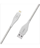 Belkin CAA002BT2MWH BOOSTCHARGE BRAIDED LIGHTNING TO USB-A CABLE (2M / 6... - $966.73 MXN
