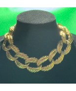 ANNE KLEIN Women's Vintage Chunky Gold-Tone Chain Necklace With Adjustable Clasp - $67.49