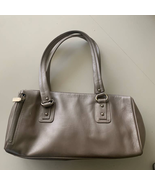 Perlina New York Handbag, Purse, Pocketbook, Silver/Taupe - £57.60 GBP