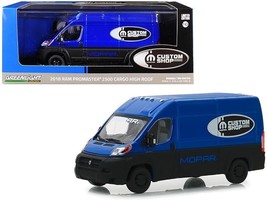 2018 RAM ProMaster 2500 Cargo Van High Roof Blue and Black &quot;MOPAR Custom Shop&quot; - £24.15 GBP