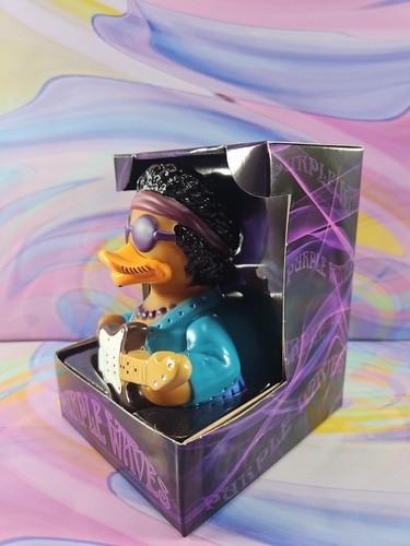 Celebriducks Purple Waves Rubber Duck Collectible New in Box Music 60s Item image 3