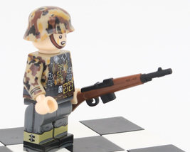 WW2 minifigure | German Army Waffen Soldier Military Sniper |JPG006 image 2