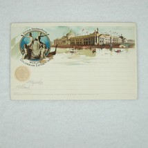 Antique 1893 Worlds Fair Columbian Expo Post Card Agricultural Building RARE - £30.93 GBP