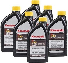 Pack of 6 Kawasaki 99969-6281 Genuine OEM K-Tech SAE 30 4-Cycle Engine Oil - $44.95