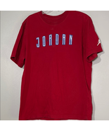 Jordan Red Short Sleeve Tee with Signature Style - $11.76