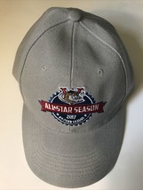 Tri-City ValleyCats Strap Back Gray Baseball Cap Hat 2017 All Star Seaso... - $338.70 MXN