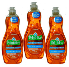 LOT 3 ~ PALMOLIVE DISH SOAP-Kills 99.9% Bacteria 18 Oz Ea = 54 Oz - £19.65 GBP