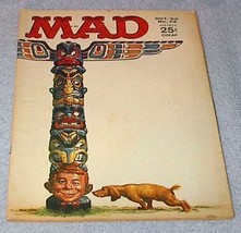 Vintage Mad Humor Satire Comic Magazine October 1962 Alfred E. Neuman - £7.82 GBP