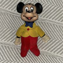 vintage Mickey Mouse Made In Japan 5.5 inch wood by product rare D3 - $13.80