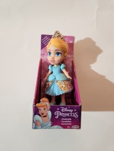Disney Princess Poseable Mini Doll Toddler Miniature 3.5&quot; Figure Toy Cinderella - £9.70 GBP