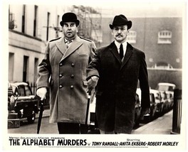 The Alphabet Murders 1965 Robert Morley Tony Randall in London 8x10 inch photo - £8.51 GBP