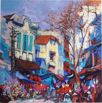 Festive Season,  30:&quot;x32&quot; Vietnamese hand painted oil painting - $399.95