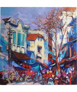 Festive Season,  30:"x32" Vietnamese hand painted oil painting - $7,455.05 MXN