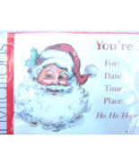 Potpourri Press Christmas Invitation Santa Claus Holly Hong Kong Package... - £7.45 GBP