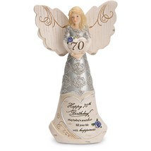 Pavilion Gift Company 82416 Elements Angels - Happy 70th Birthday May Today&#39;s Wi - £38.48 GBP