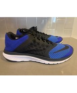 Men&#39;s Nike FS Lite Run 3 Running Sneakers 807144-402 Blue/ Black 8 1/2 8.5 - $31.83