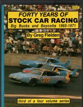 Forty Years of Stock Car Racing Vol. 3 1989-NASCAR seasons 1965-1971 -FN - $81.48