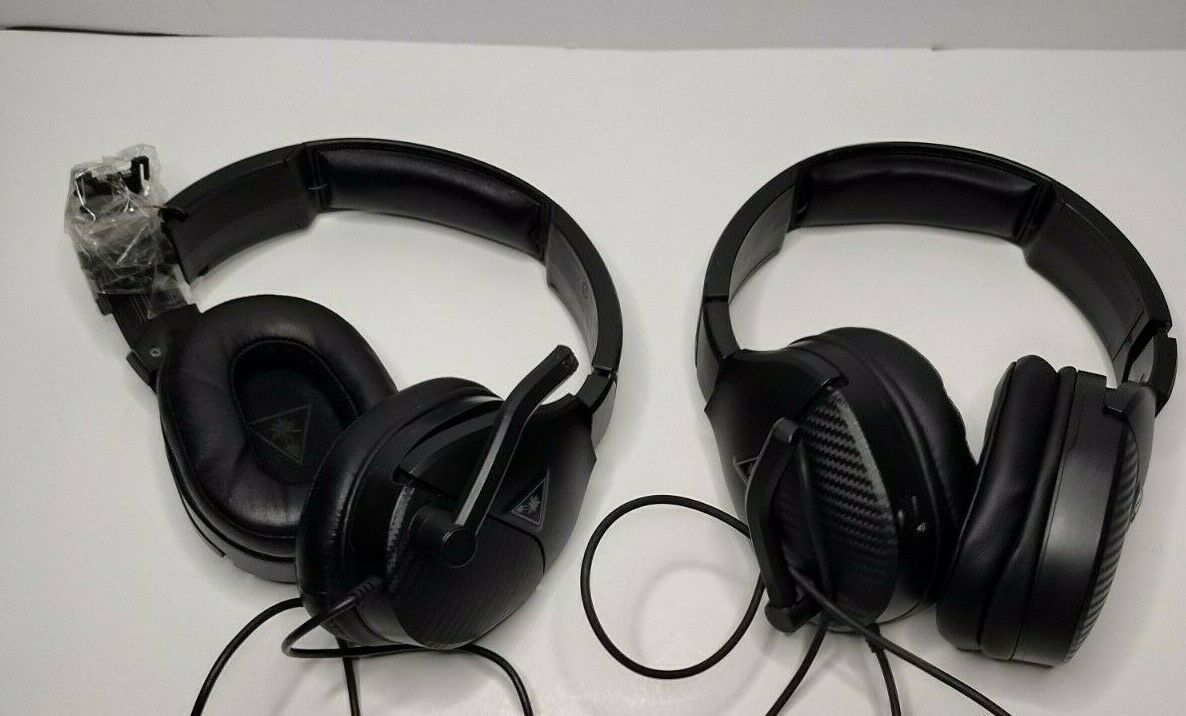 Primary image for Two Turtle Beach Atlas One Wired Stereo Gaming Headset, PARTS ONLY!