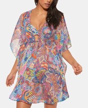 Bleu by Rod Beattie Womens Cover-Up Caftan Size Medium Color Groovy Baby - £37.45 GBP