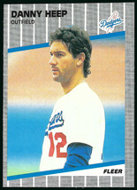 1989 Fleer #61 Danny Heep Los Angeles Dodgers - £1.47 GBP