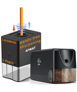 Electric Pencil Sharpener Heavy Duty for Classroom + Fully Automatic Han... - $239.17 CAD