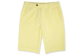 Brooks Brothers Men&#39;s Pale Yellow Flat Front Garment Dye Chino Shorts 29... - $741.86 MXN