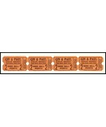 4 Beachland Amusements Skee Ball Tickets, South Beach, Staten Island,New York/NY - $4.95