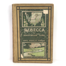 VNTG 1903 Grosset &amp; Dunlap Rebecca Of Sunnybrook Farm By Kate Douglas Wi... - $25.49