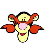 10.5&quot;X7&quot; TIGGER Tiger layer cardstock paper SIGN baby shower decor party... - €12,32 EUR