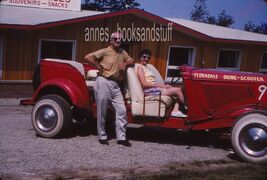 35 mm color slide * 1961 Kodachrome FLORADALE - DUNE SCOOTER redone CAR ... - $5.50