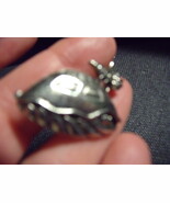 Turtle Pin- Whimsical Silver Turtle Shell Pin with Bee Vintage - $34.11 CAD