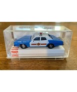 Busch Dodge Monaco Police Sheriff Patrol Car Blue White 46601 Mint - £15.64 GBP