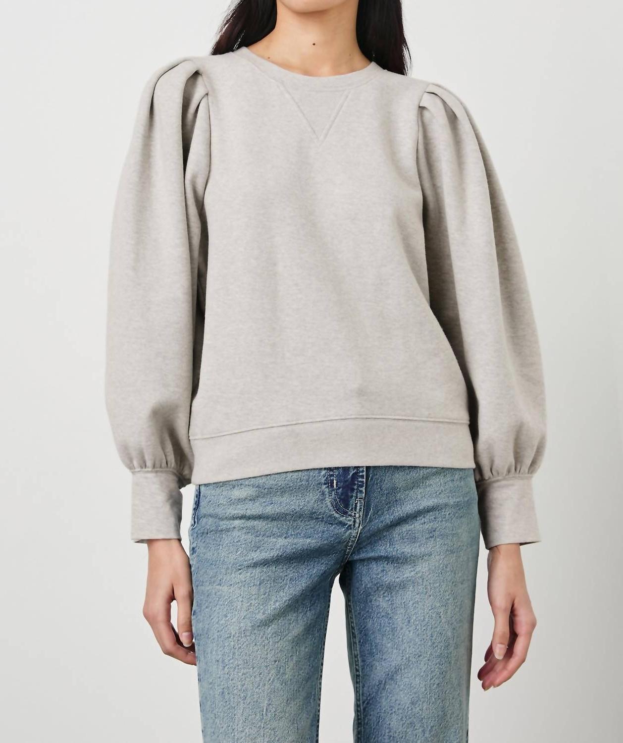 Rails Tiffany Sweatshirt Heather Grey - $81.00